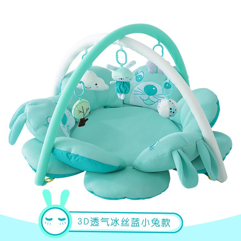 Baby Play Gym With Rabbit Mat