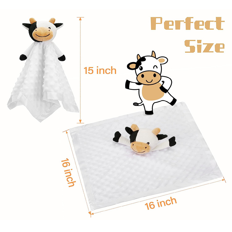 Cow Baby Blanket